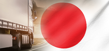 Truck Flag Japan